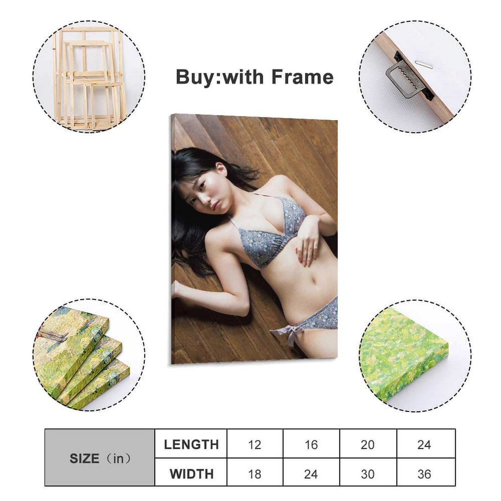 Amazon.co.jp: 田中美久 装飾画 たなかみく 写真 たなかみく ポスター
